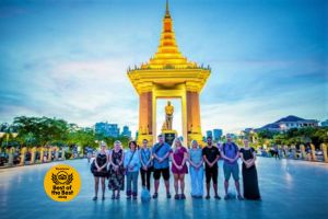 Phnom Penh City Tour, Oudong Mountain, Silversmith Making Village Day Tour